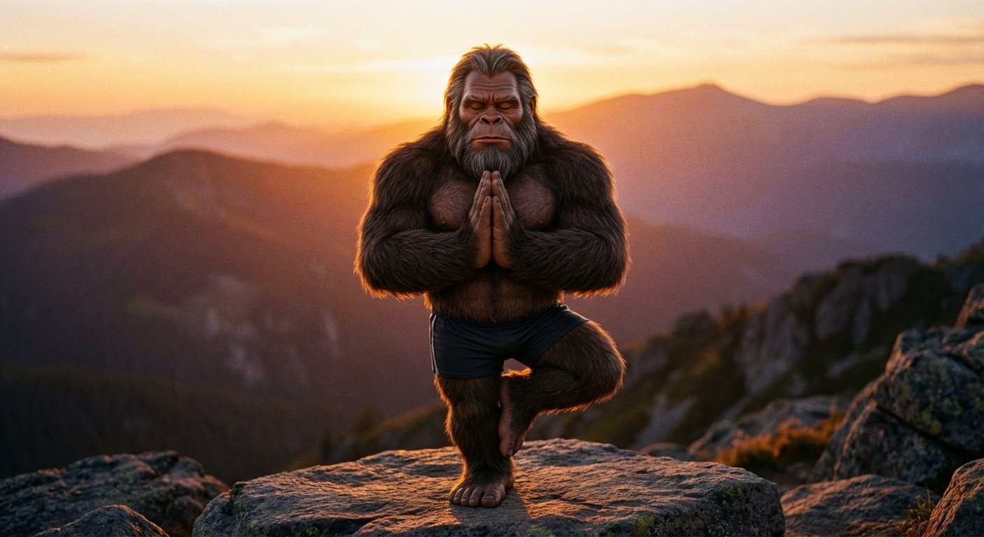 March: Yoga Squatch